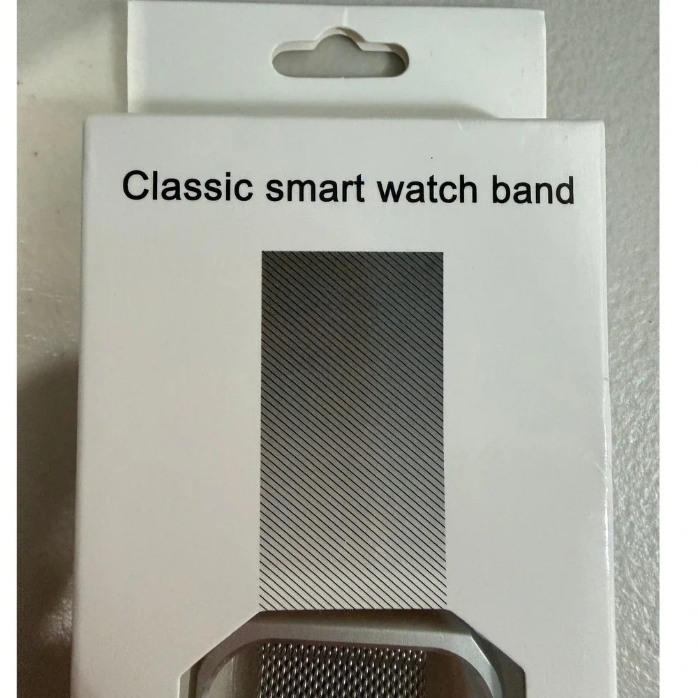 4 Pack Silver Milanese Loop Smart‎ Watch Band 44mm Mesh Strap 1111